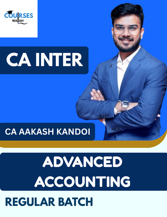 CA Inter Advanced Accounting (Regular Batch) By CA Aakash Kandoi