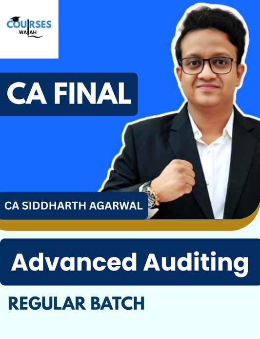CA Final Advanced Auditing (Regular Batch) By CA Siddharth Agarwal